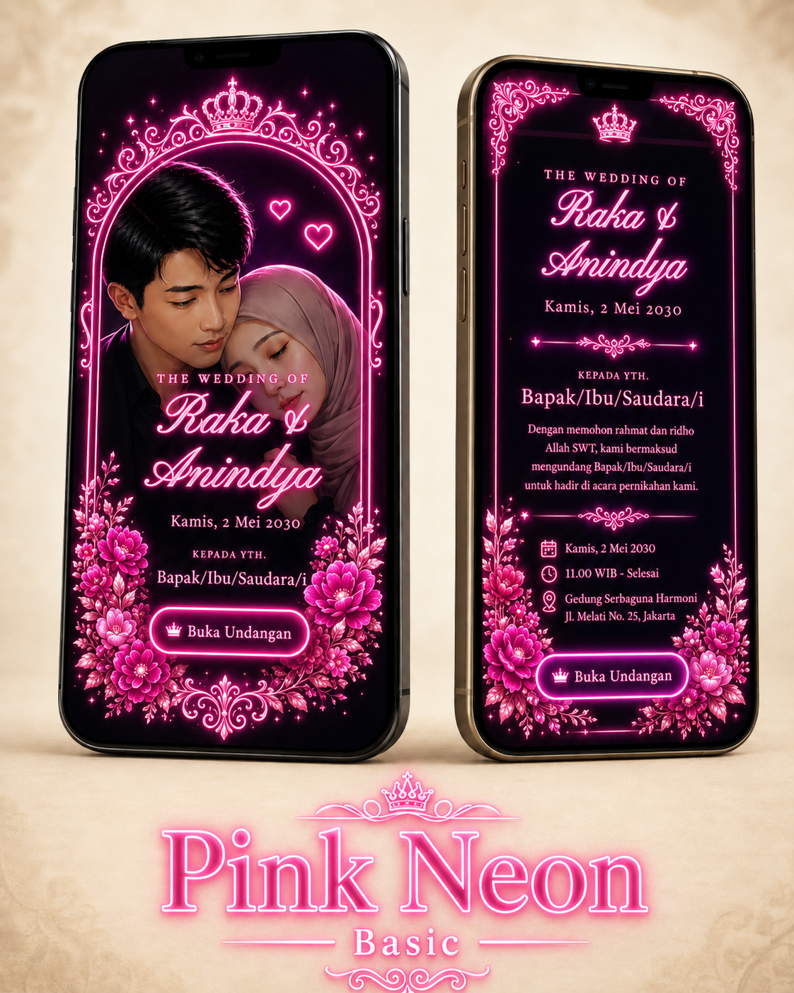 Tema Pink Neon