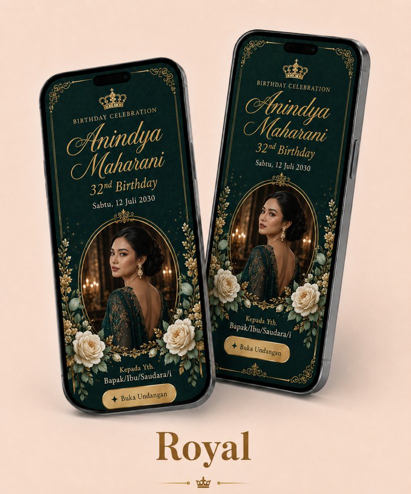 Tema Ultah Royal